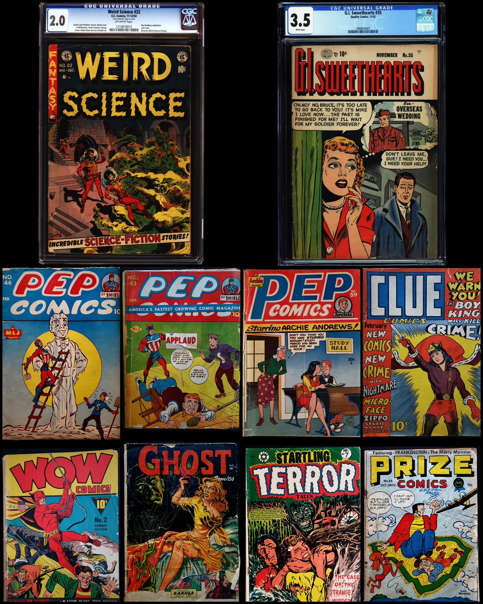 🪙 Weird Science #22 (1953) - Ray Bradbury Adaptation - Last Issue