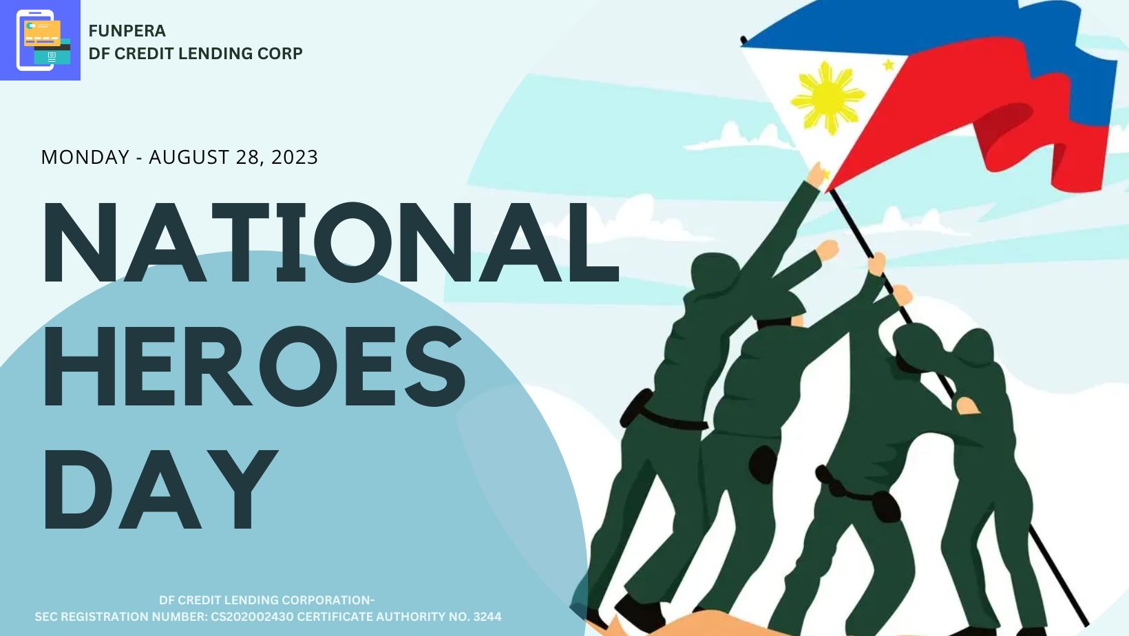 Funpera - Warm Wishes on National Heroes day! Let us...