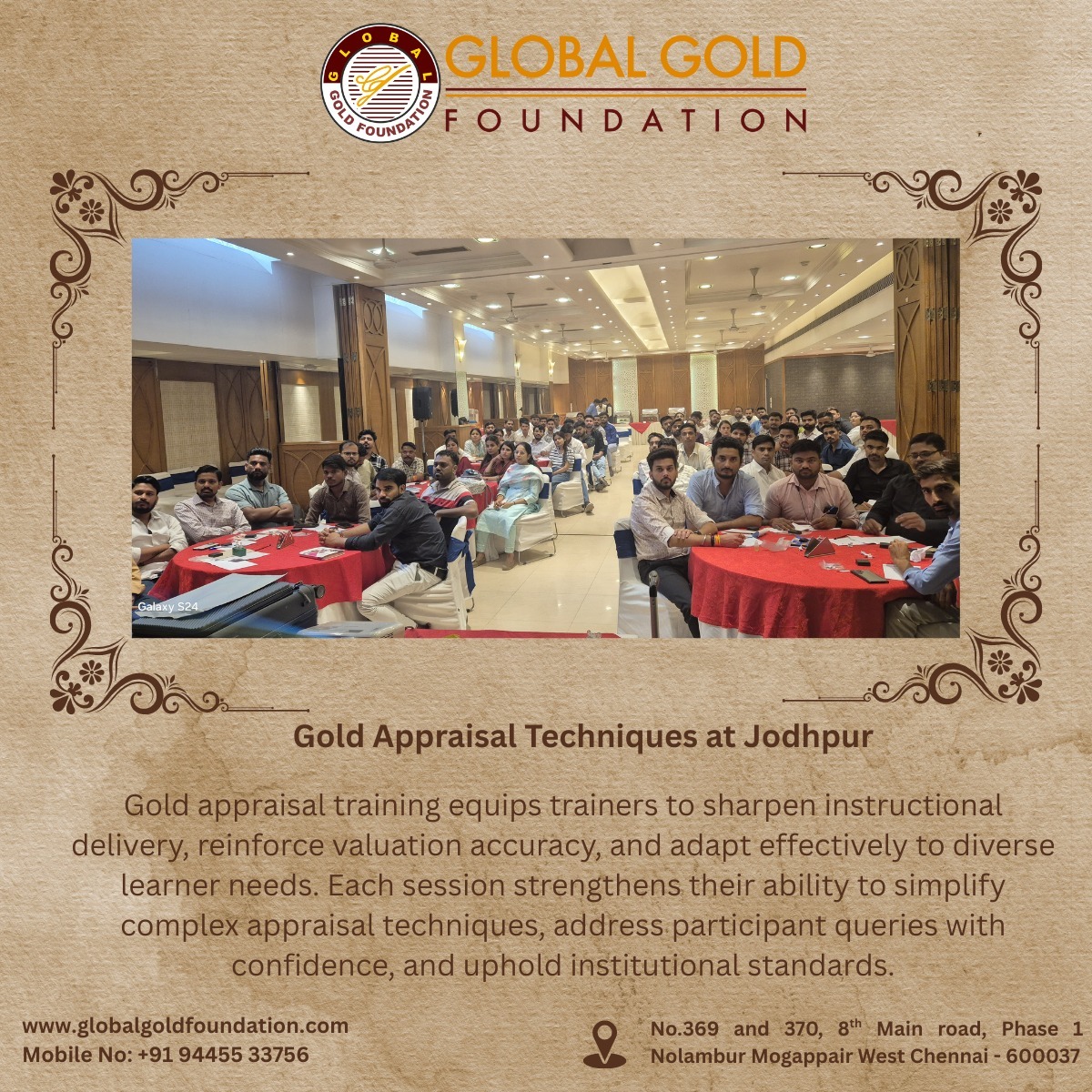 Gold Appraisal Training