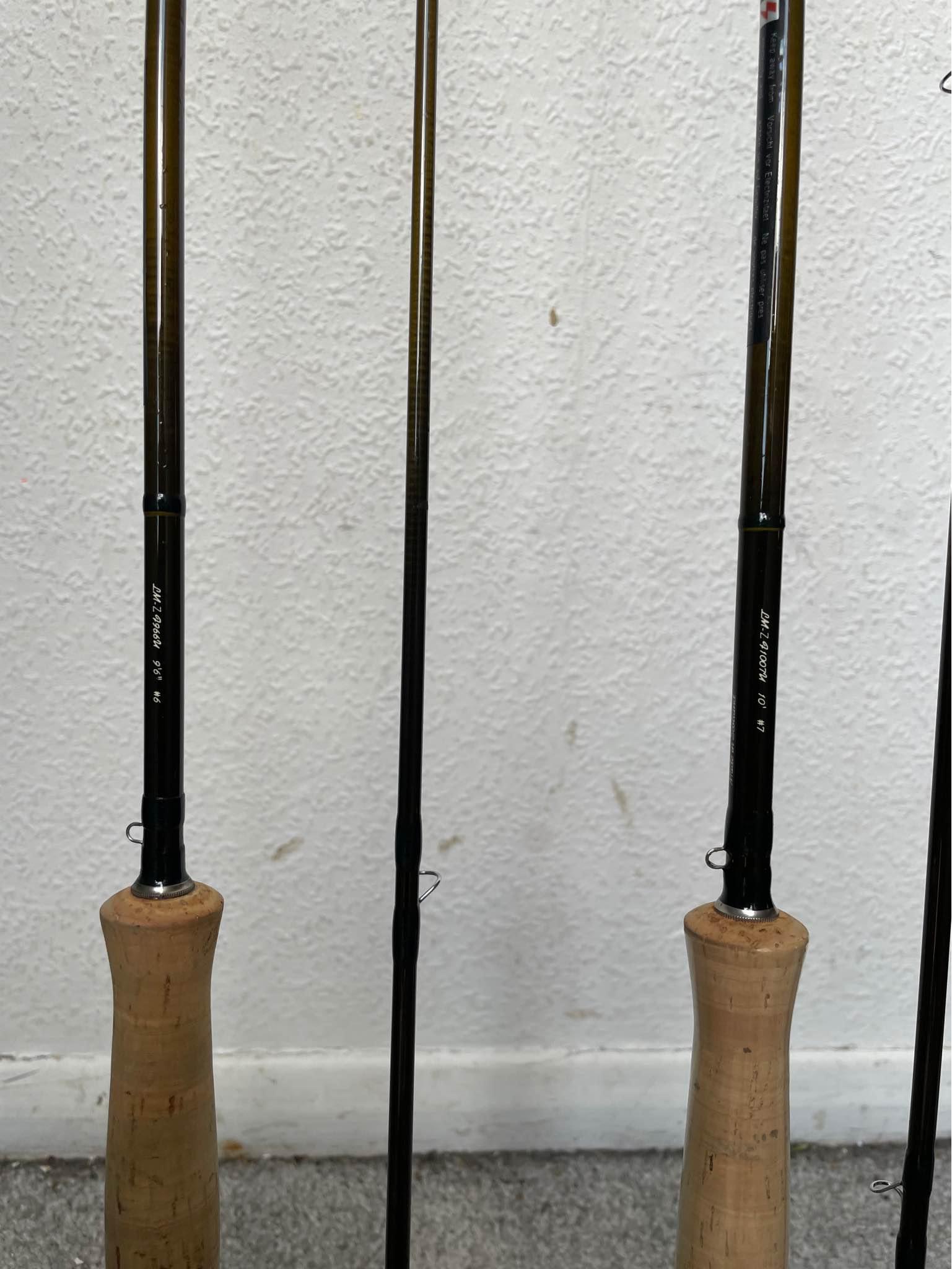 Rare Diawa Alltmore & Lochmor-Z Fly Fishing Rods x2 (966) (1007 ...