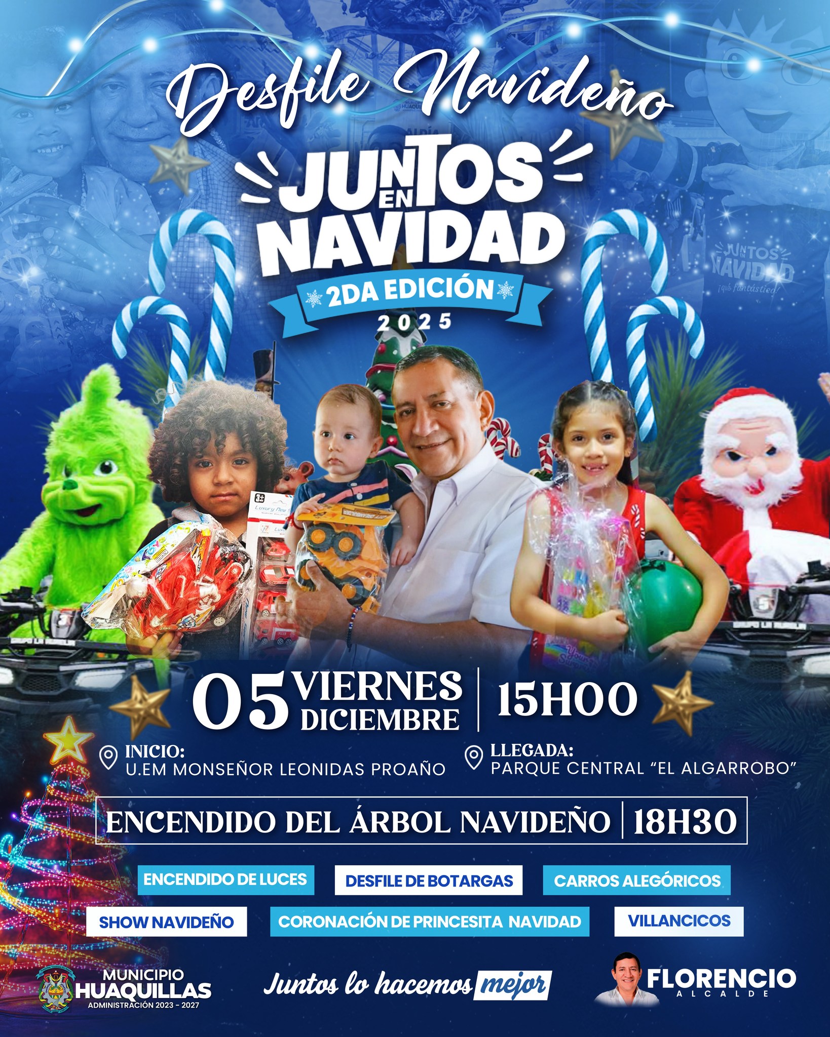 Municipio - 🎄En Huaquillas celebramos juntos en Navidad con el GRAN ...