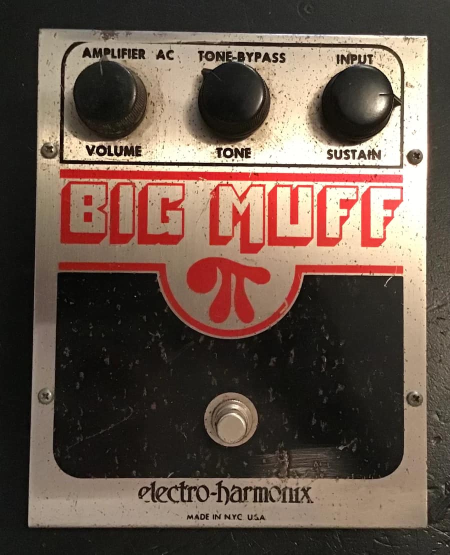 Rare Electro-Harmonix Sovtek Civil War Big Muff Pi 1991 White