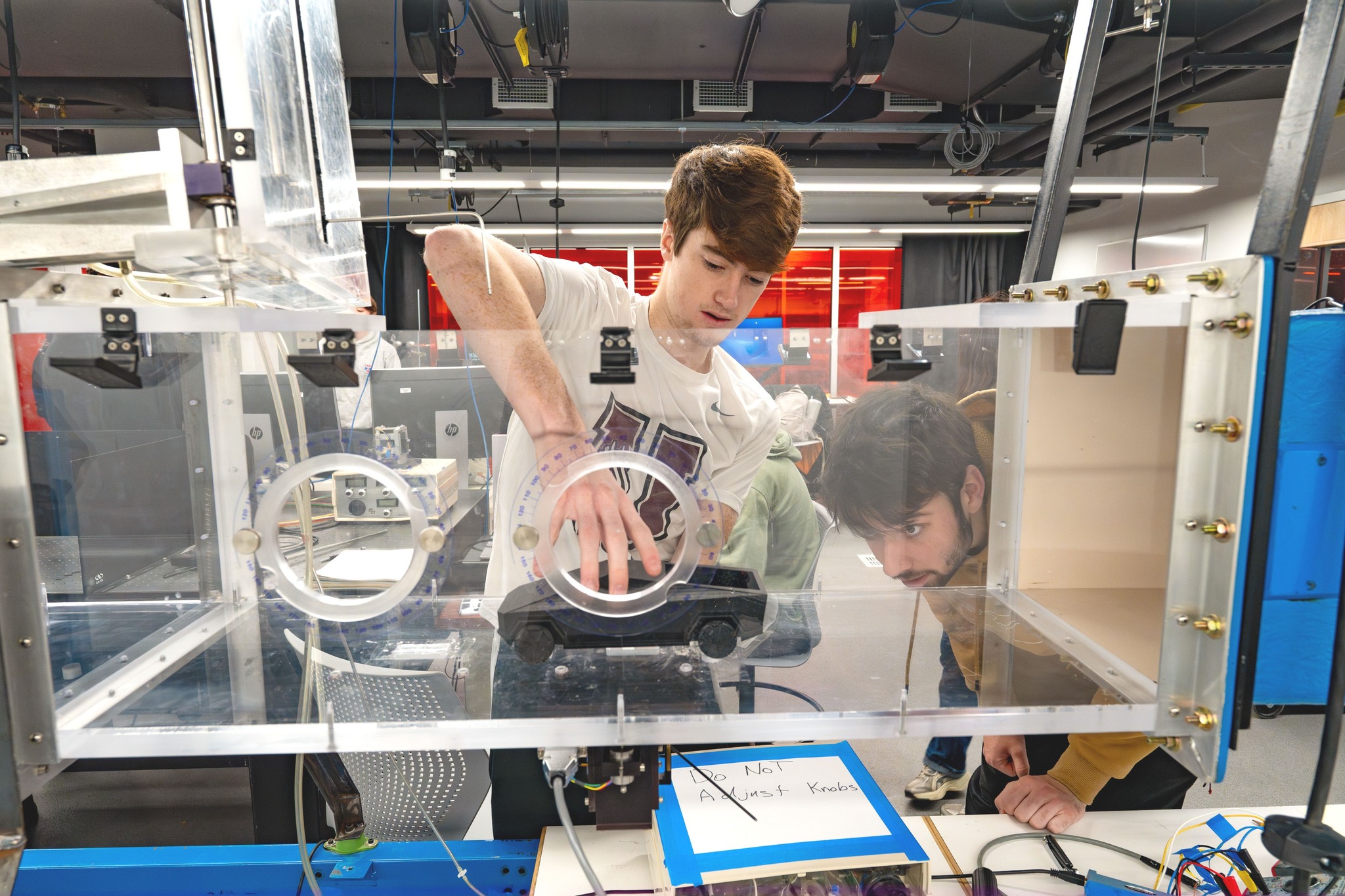 Union College - In the lab with MER 331 Fluid Mechanics ⚙️...