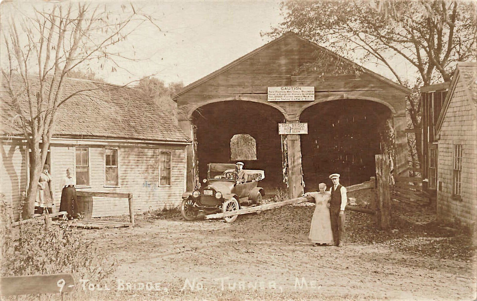 Covered Toll Bridge in North Turner,... - Allagash Outpost | Facebook