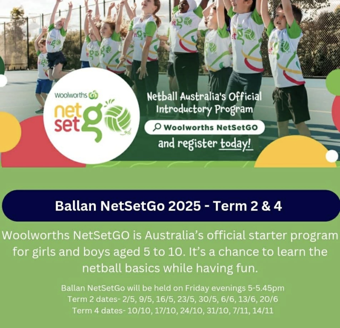 Ballan Net Set Go | Ballan VIC