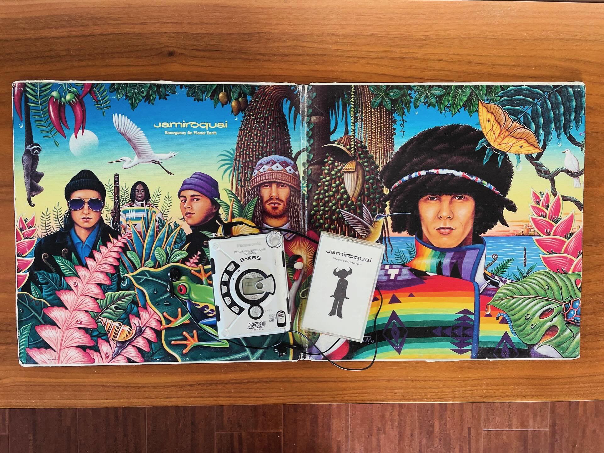 Jamiroquai's Emergency on Planet Earth album