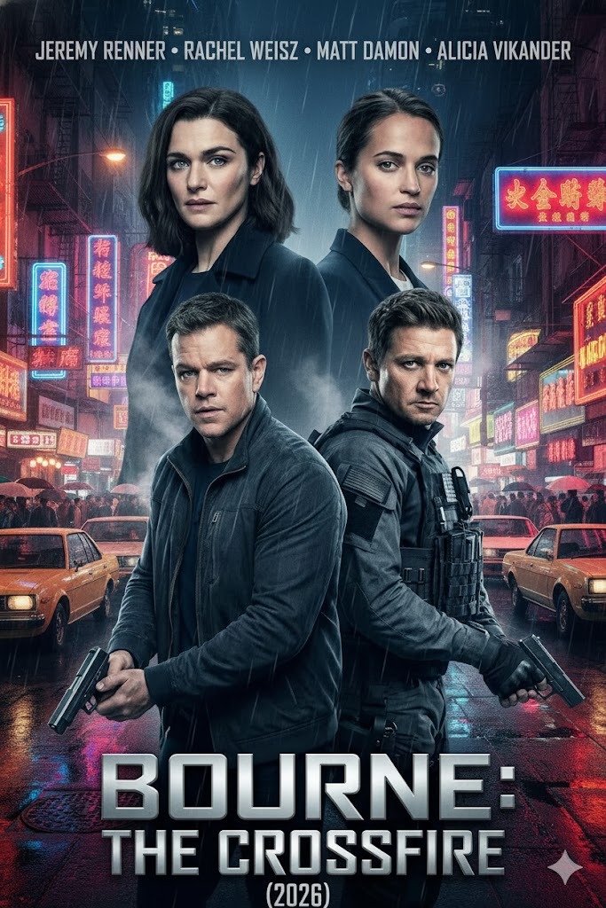 Travel - Bourne: The Crossfire (2026) ⭐ Starring: Jeremy Renner ...