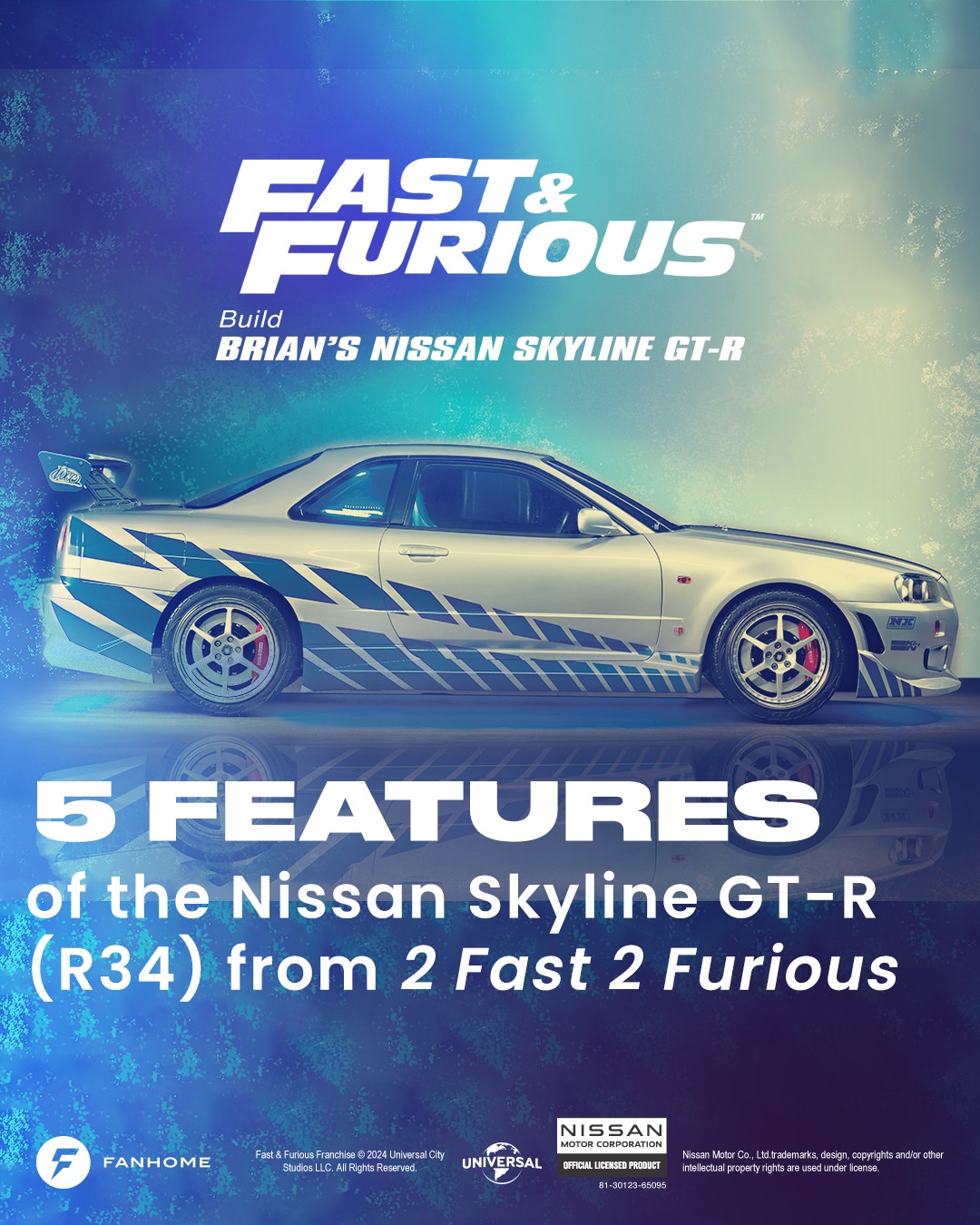 Fanhome - The Nissan Skyline GT-R (R34) used in 