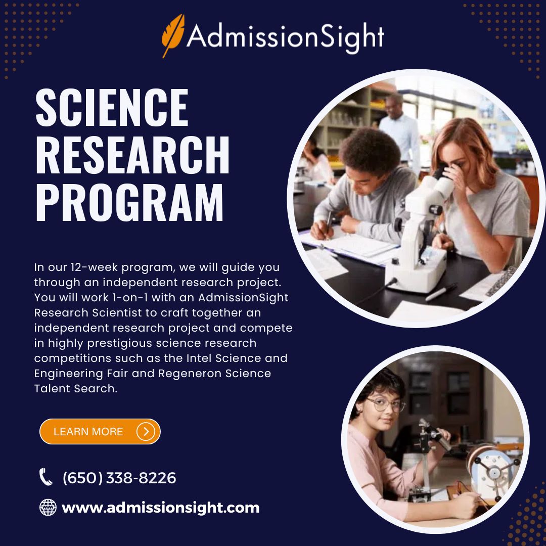 AdmissionSight - Science Research Program Our 12-week program will ...