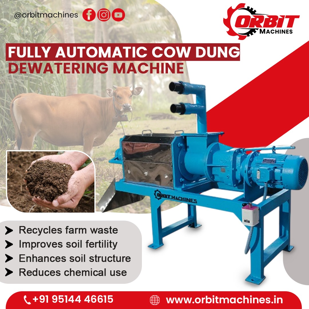 Orbit - Turn farm waste into fertile soil! Our Fully Automatic Cow Dung ...