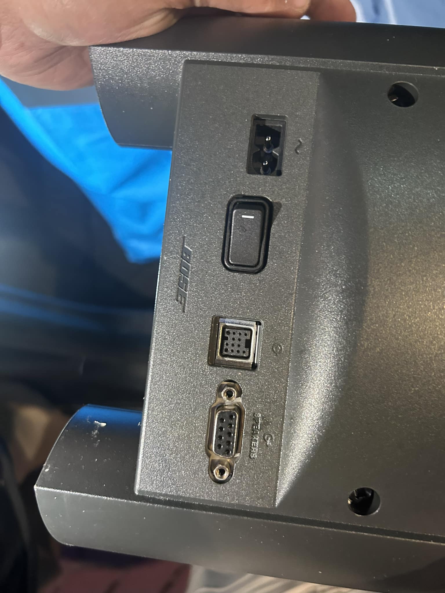 Câble D'Alimentation 2 Broches Pour Subwoofer Bose 3-2-1 / 321 GS Series II | Cordon Secteur Universel