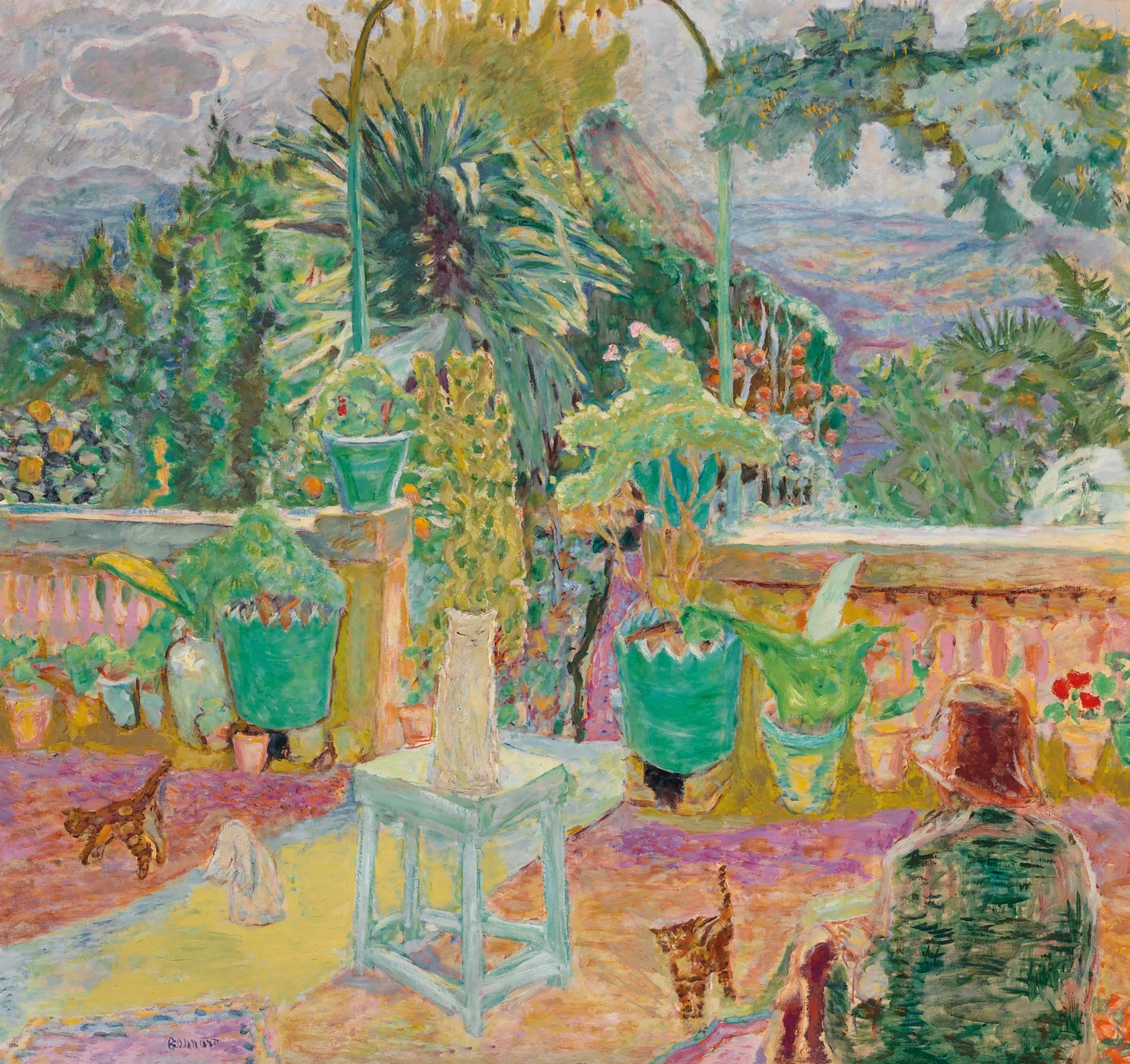 Pierre Bonnard's La Terrasse painting