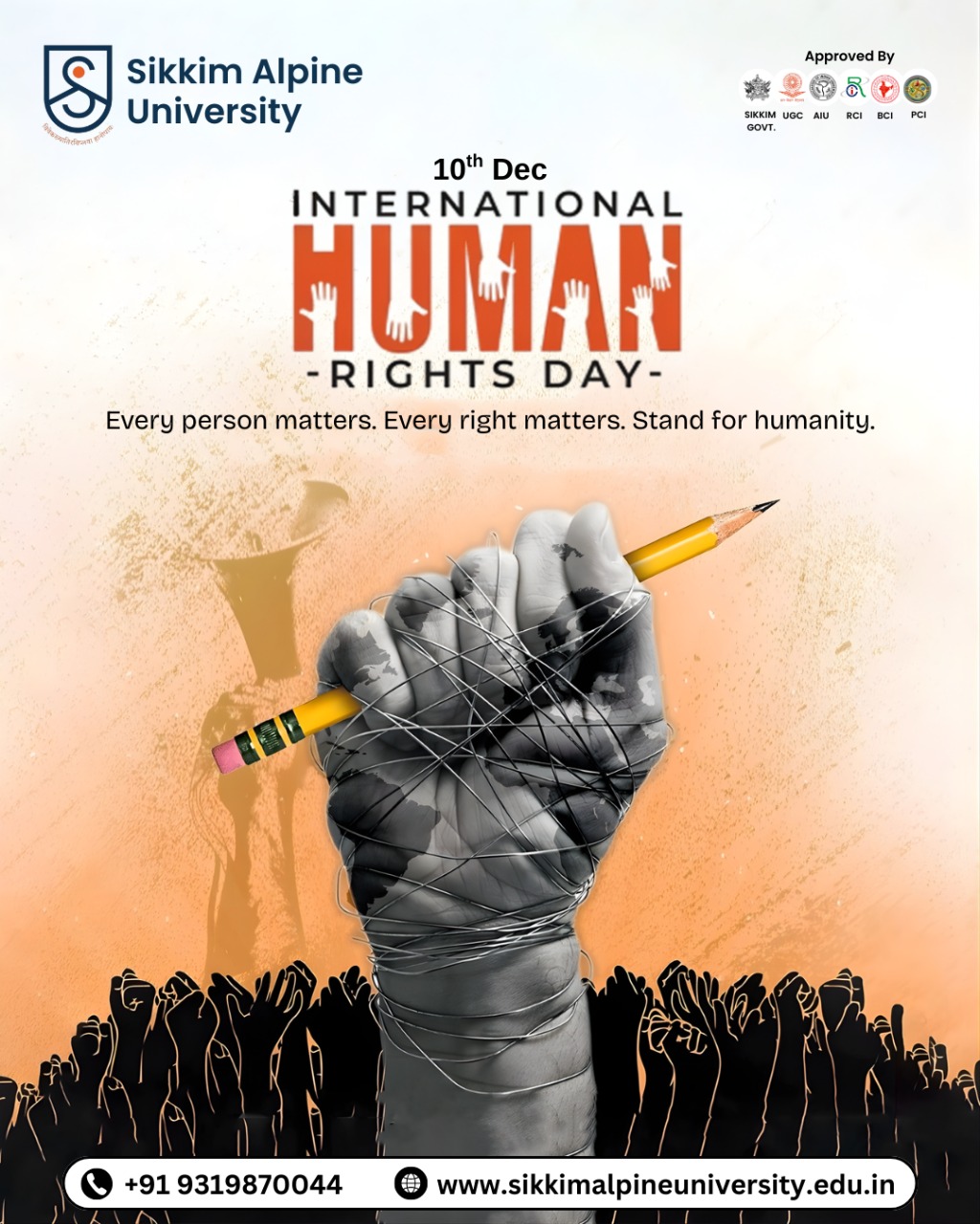 Sikkim - 🌍 International Human Rights Day Today we honor the rights and ...