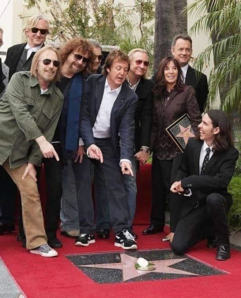 The Beatles receive a star on the Hollywood Walk of Fame