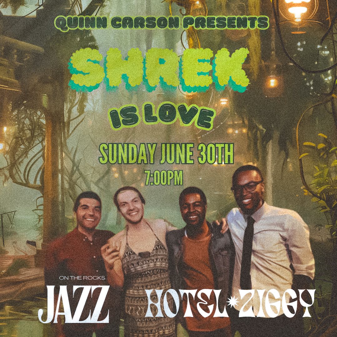 Nick - Oh frick, the @shrekislovemusic gig is saved. Special mega ...