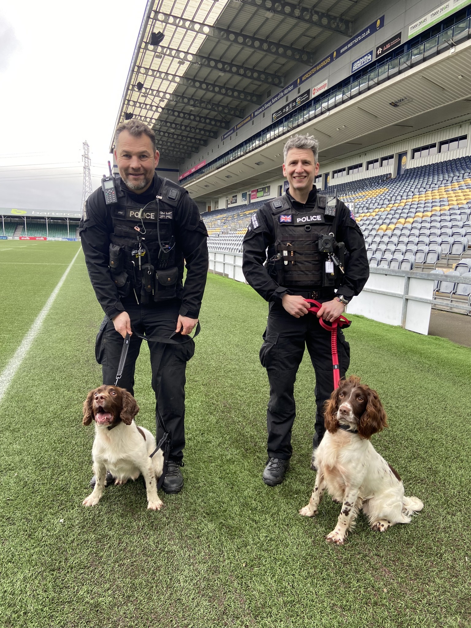 Two West Mercia Police dog handlers... - West Mercia Police