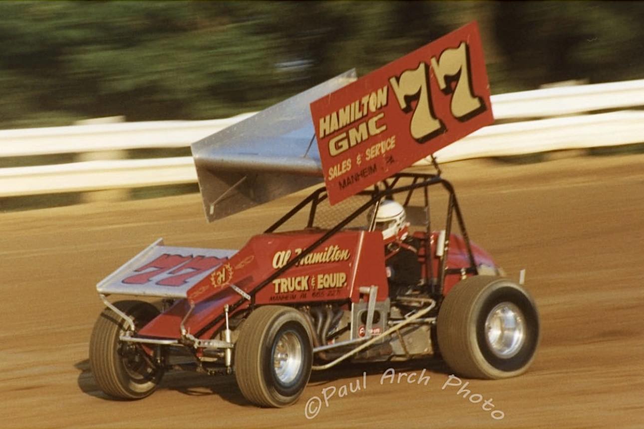 Turn - Jac Haudenschild driving the Al Hamilton owned #77 at Williams ...