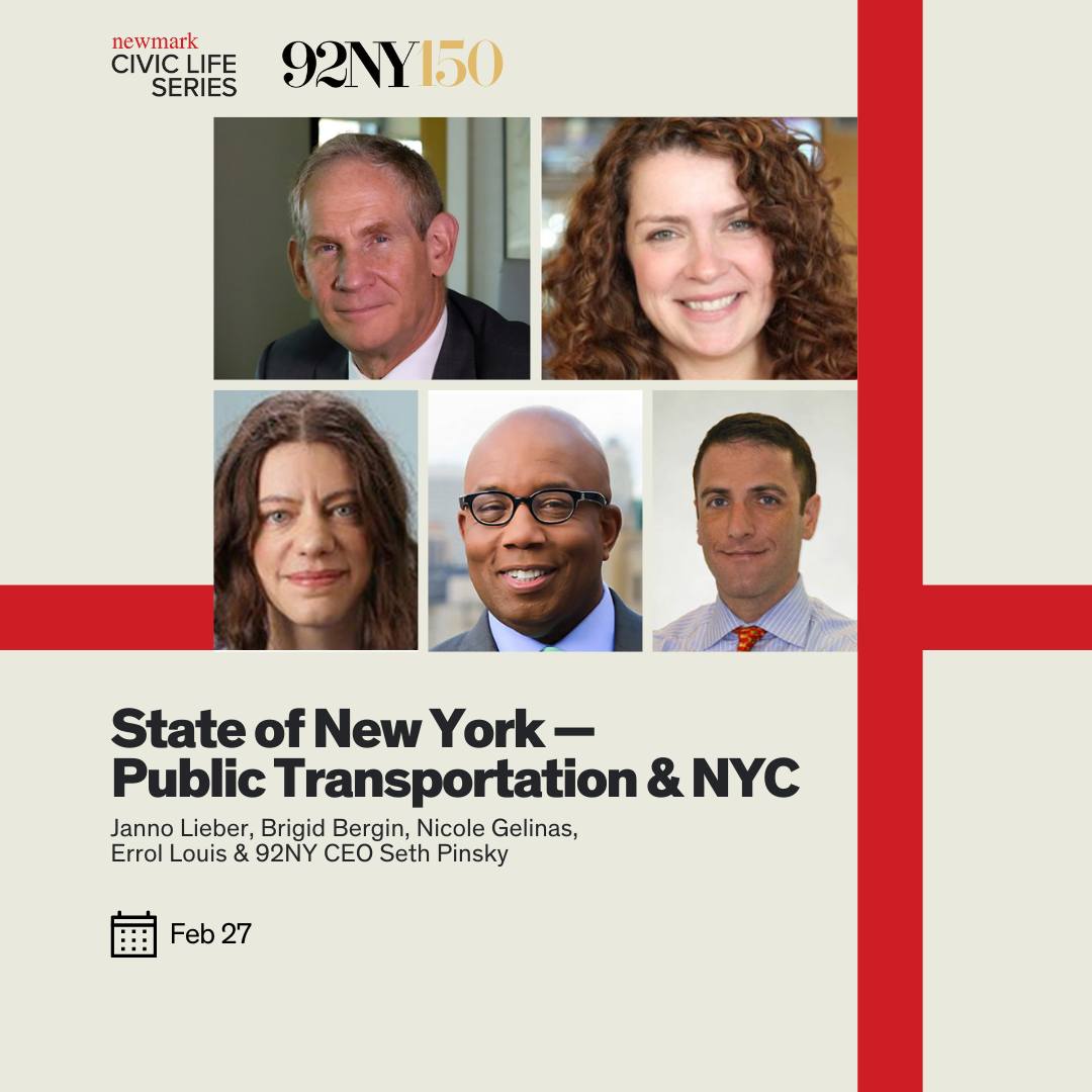 92nd - 🗣️The Craig Newmark Civic Life Series continues tonight. Join ...