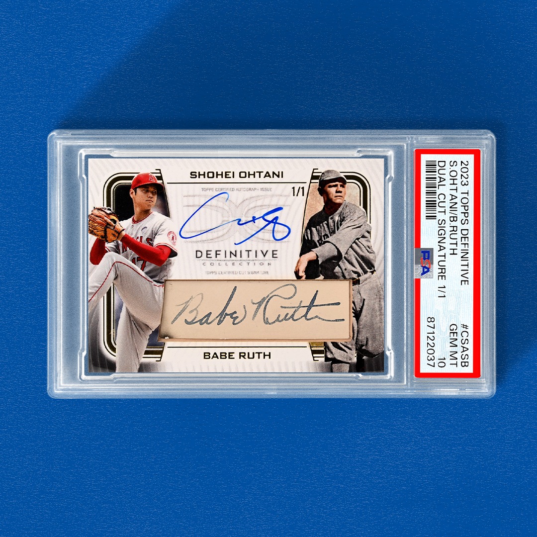 copain】大谷翔平,トラウトDUAL AUTOGRAPHS CARD Yahoo!オークション