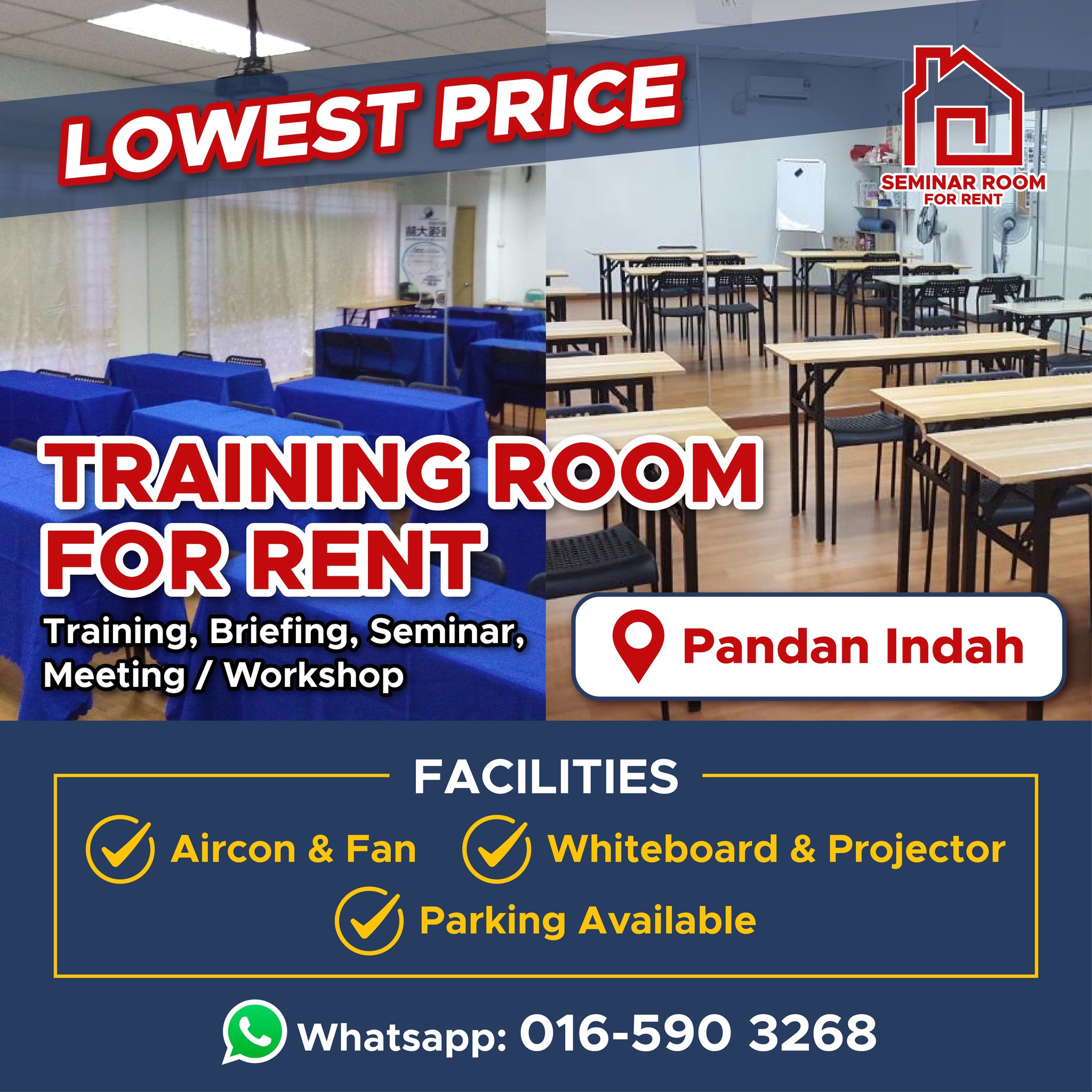 Training Room for Rent - Cheras | Kuala Lumpur