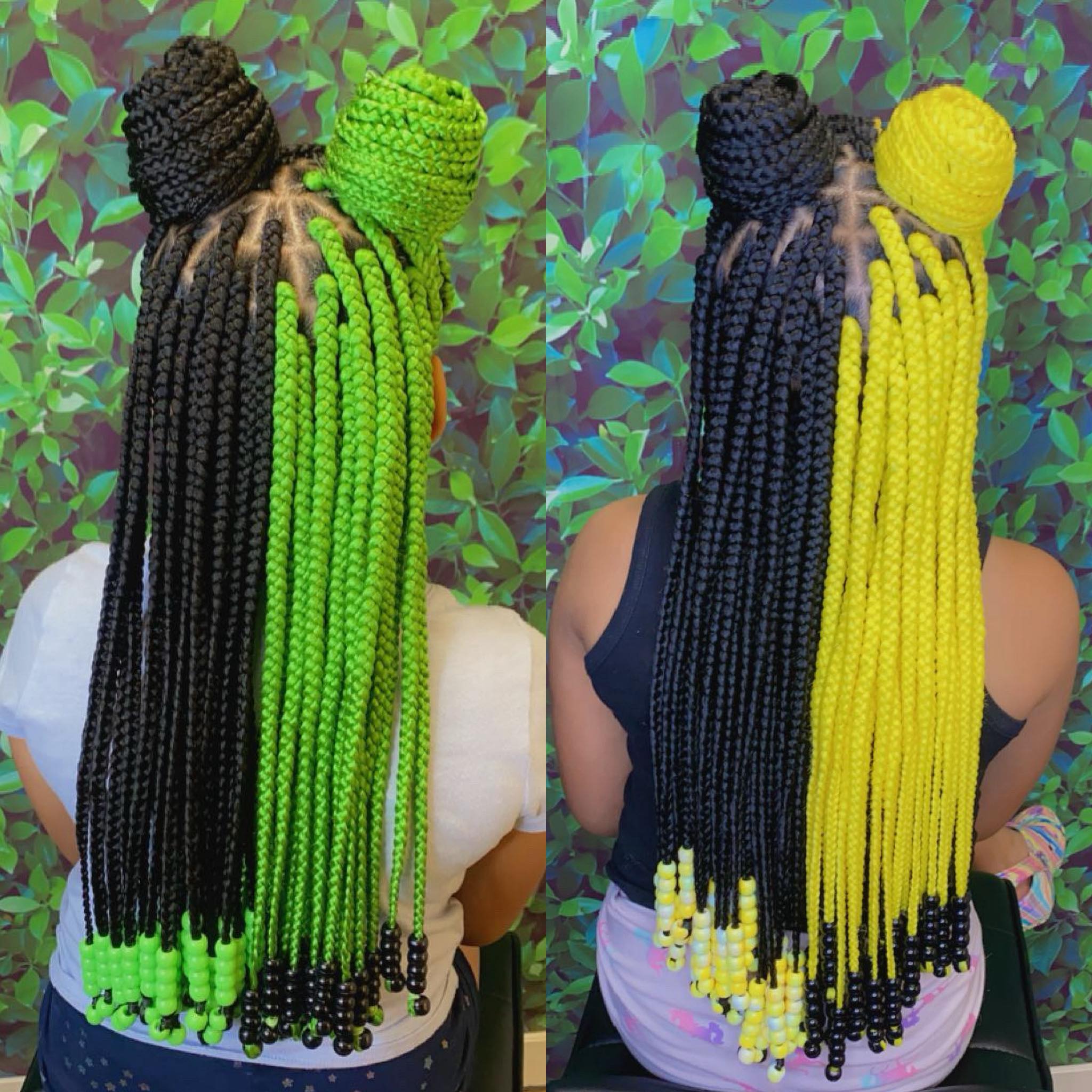 Que-TheBraider - Its no way yaw think i edited this green to yellow🤦🏽‍♀ ...