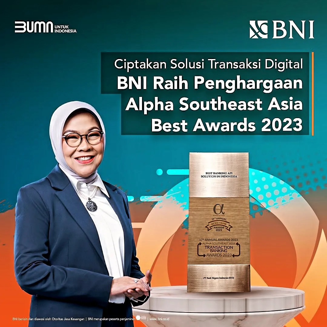 BNI again won the award from Alpha... - BNI Saudi Arabia
