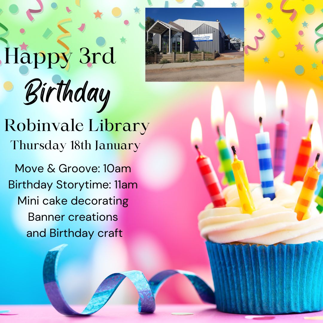 Tomorrow is the Robinvale... - Swan Hill Regional Library