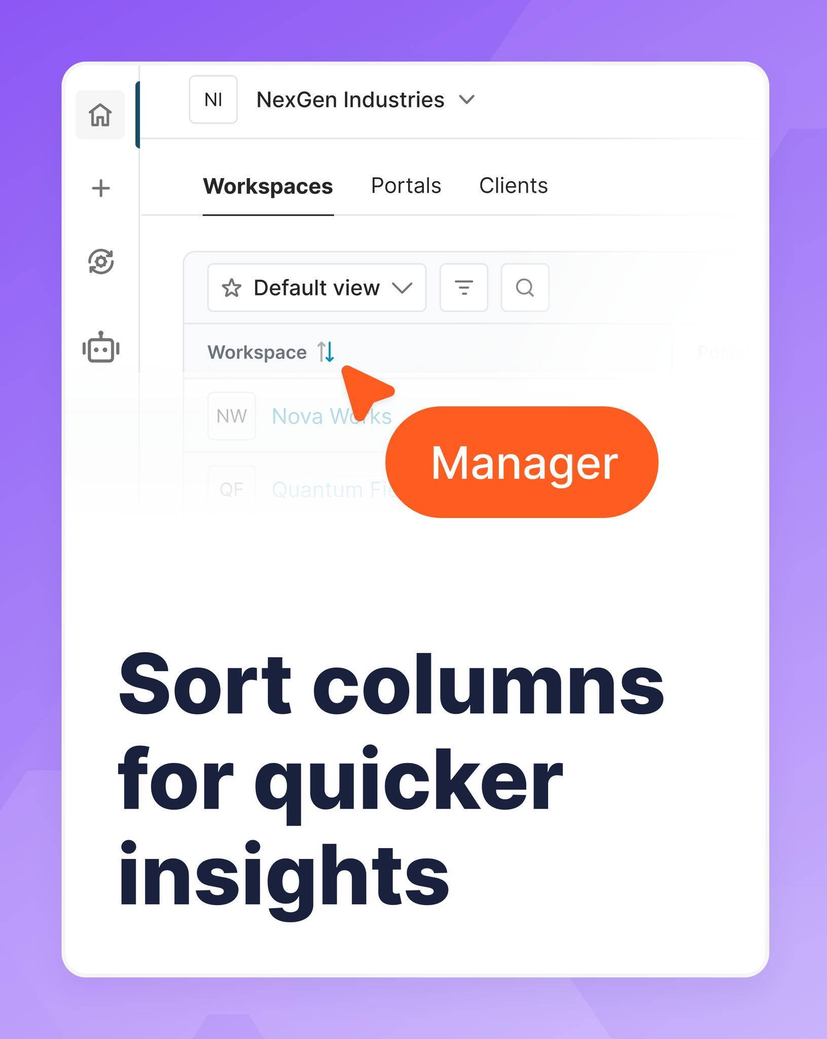 FuseBase - 🆕 Dashboard upgrade → Column Sorting is here! Bring the most ...