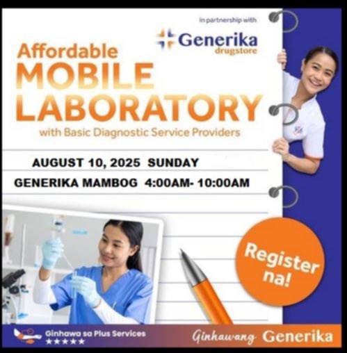Generika Mambog - 📣📣📣 𝐆𝐢𝐧𝐡𝐚𝐰𝐚𝐧𝐠 𝐆𝐞𝐧𝐞𝐫𝐢𝐤𝐚! Magkakaroon po... | Facebook