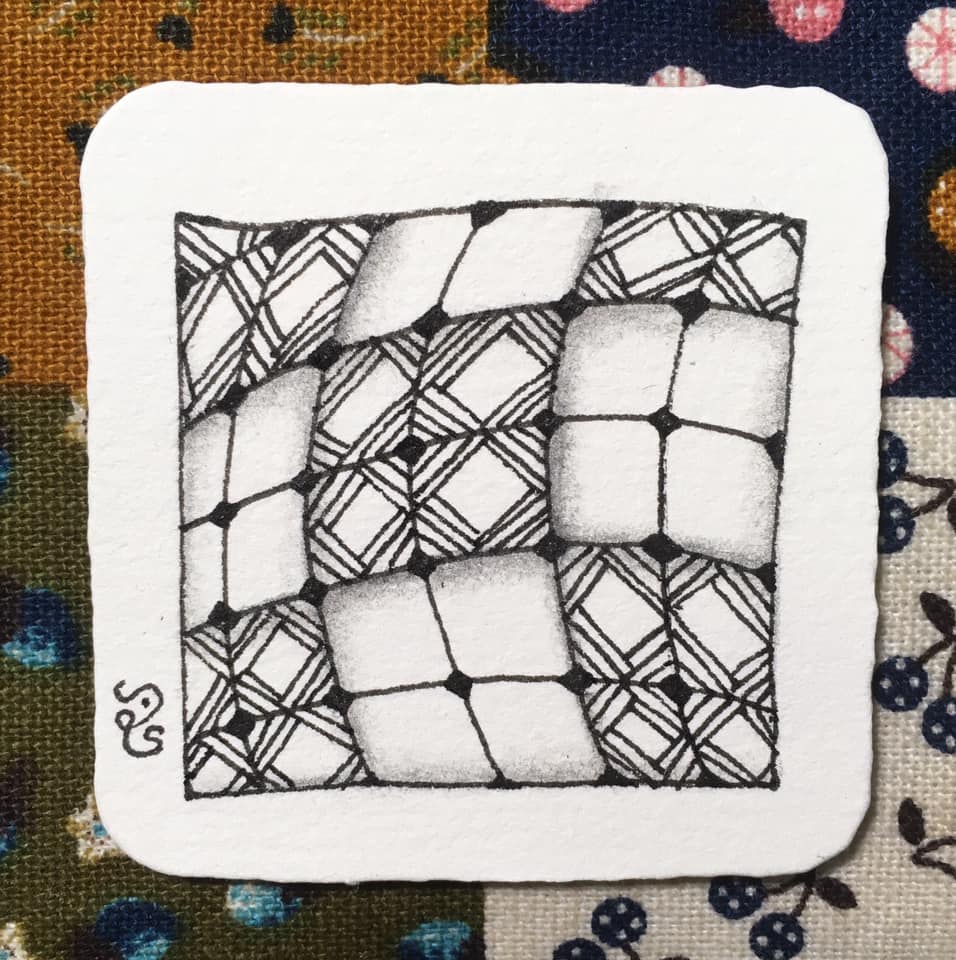禪繞圖樣 #Florz 弗羅茲+五元素的直線 #禪繞畫... - P's Tangle Art - 趣畫禪繞 | Facebook