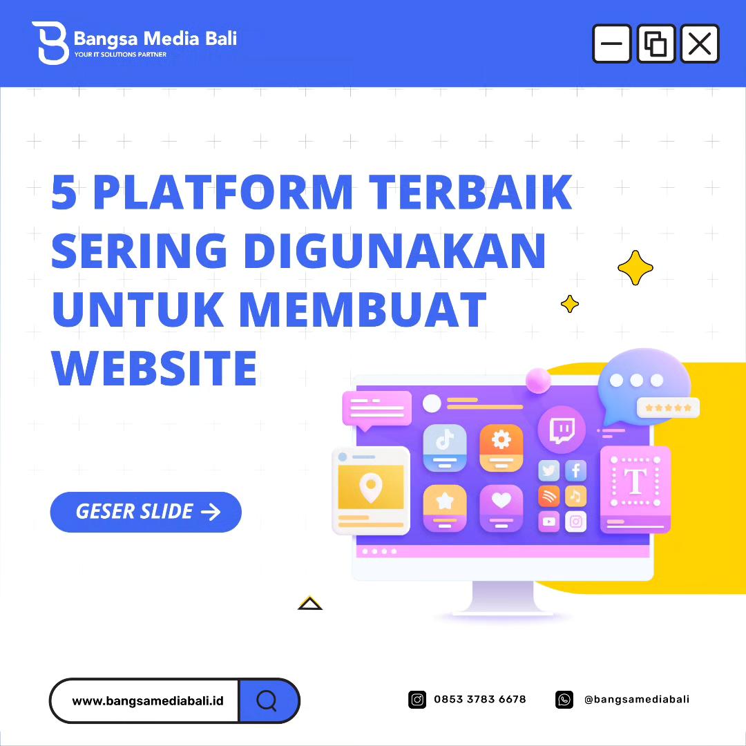Jasa Pembuatan Website di Bali | Denpasar