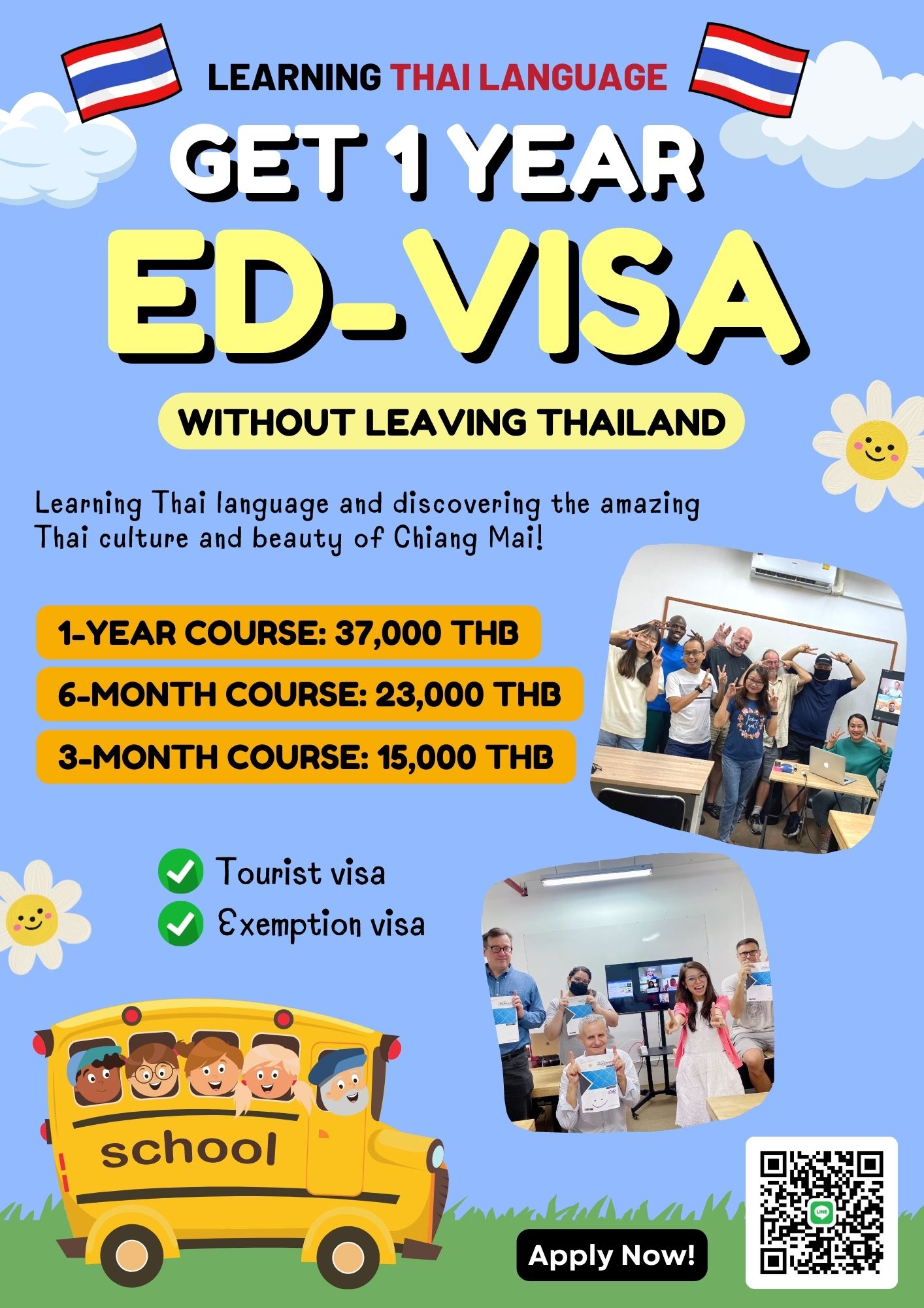 TSL - 📢📢 Study Thai language with us and obtain an ED Visa!! For those ...