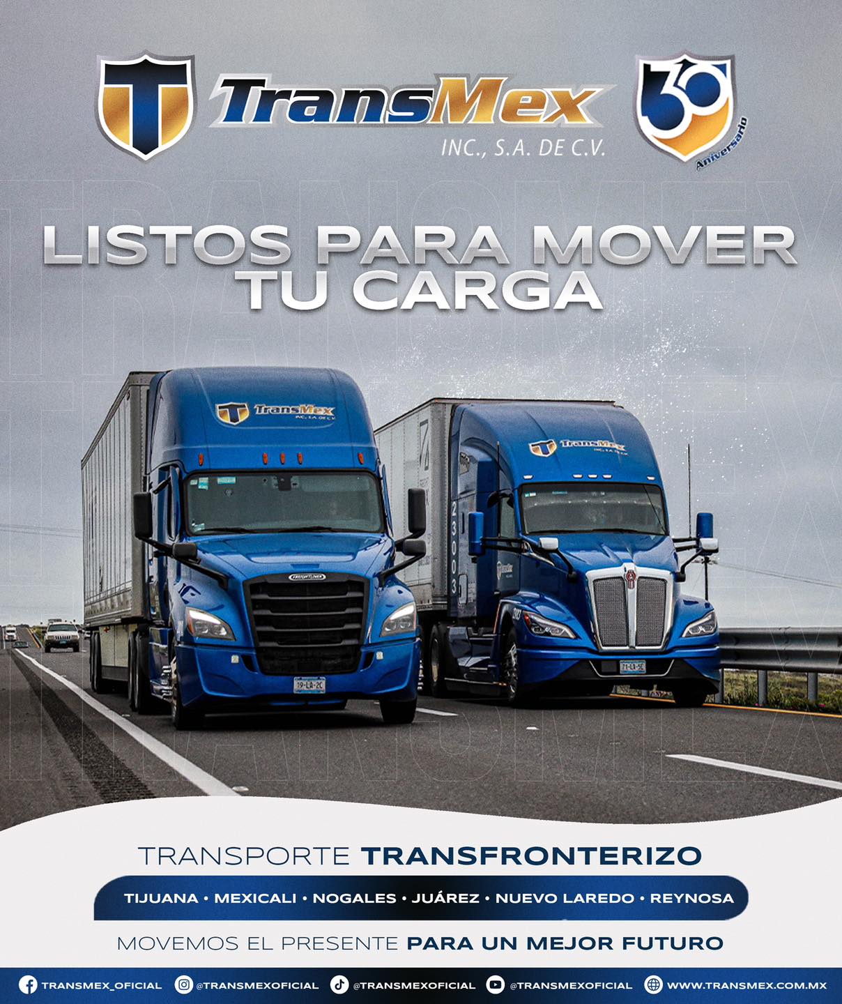 Transmex_Oficial - Nuestro catálogo de servicios incluye el transporte ...