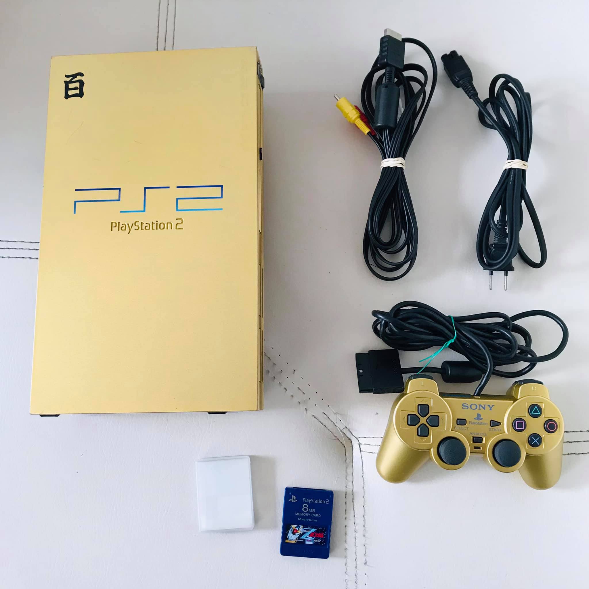 Sony PlayStation 2 Dorado scph-55000 GU edición especial Mobile