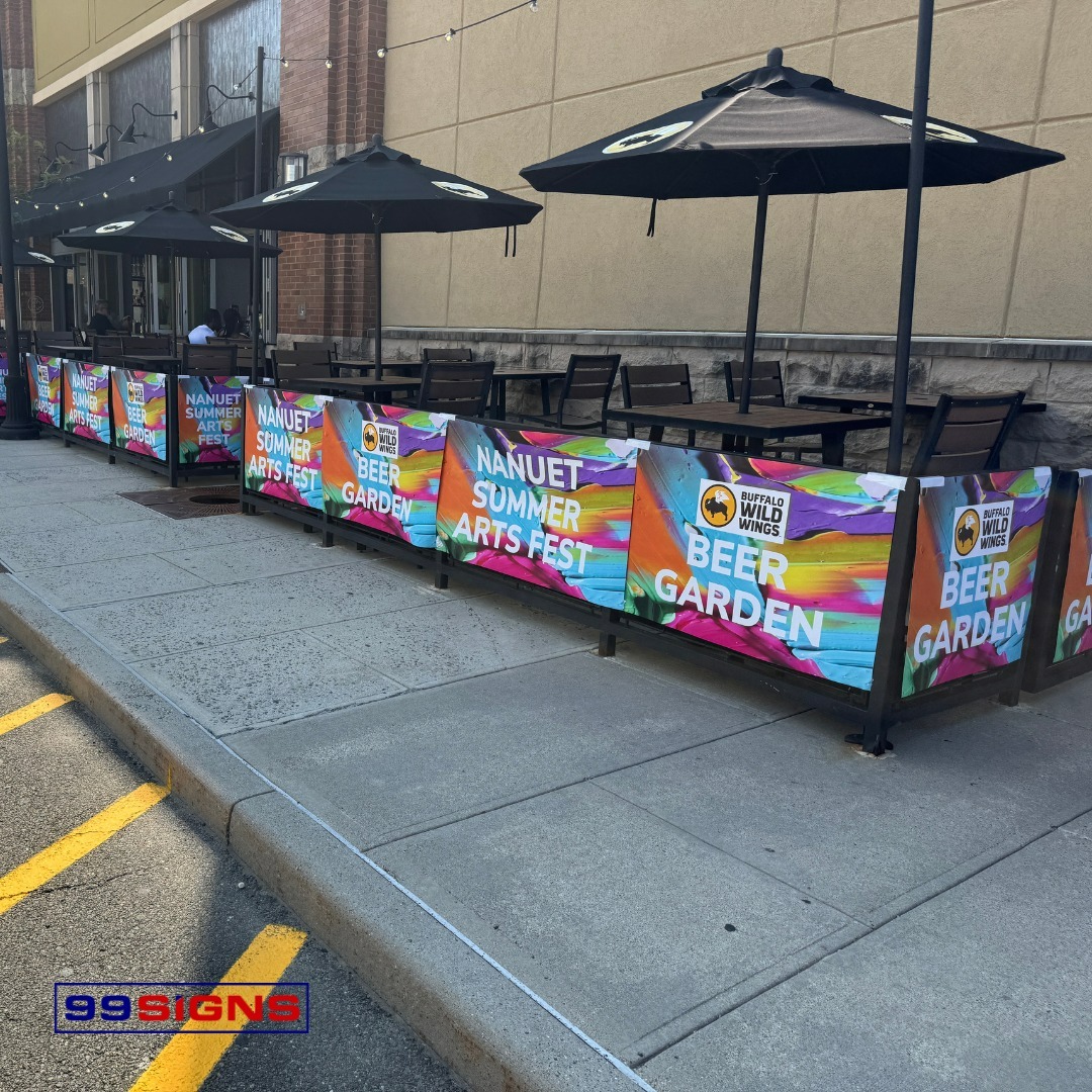 99signs - Bright, colorful graphics not only draw attention to the ...