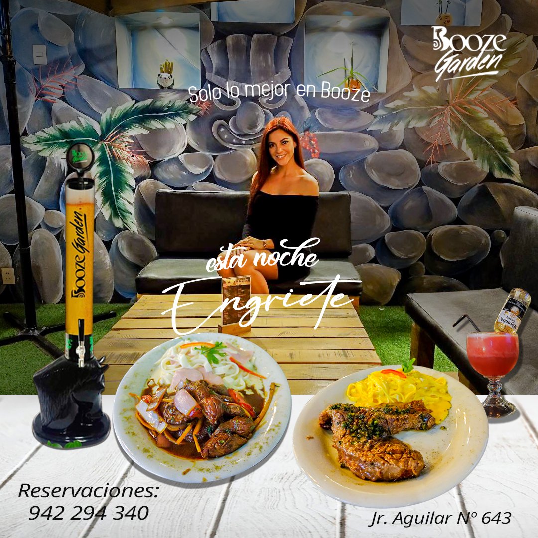 BOOZE Garden - 𝑬𝑺𝑻𝑨 𝑵𝑶𝑪𝑯𝑬 𝑬𝑺 𝑷𝑨𝑹𝑨 𝑬𝑵𝑮𝑹𝑬𝑰𝑹𝑻𝑬 𝑪𝑶𝑴𝑶 𝑼𝑵𝑨 𝑹𝑬𝑰𝑵𝑨 𝑻𝑬 𝑸𝑼𝑬𝑹𝑬𝑴𝑶𝑺 ...