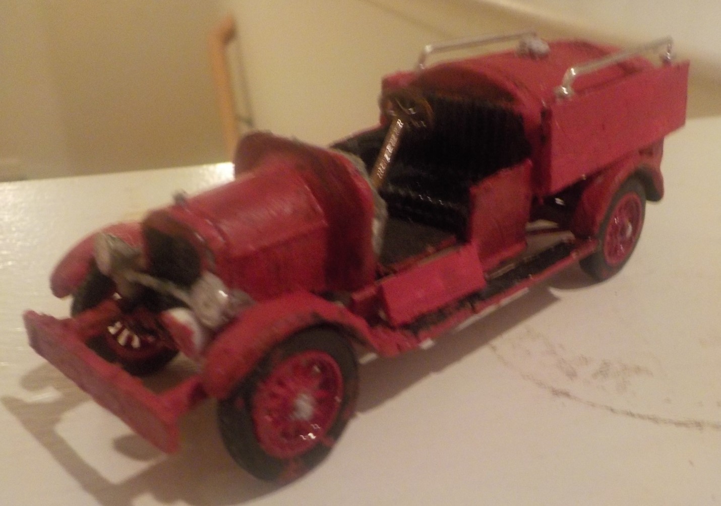 Building a 1/12 scale 1911 Christie American steam fire engine model