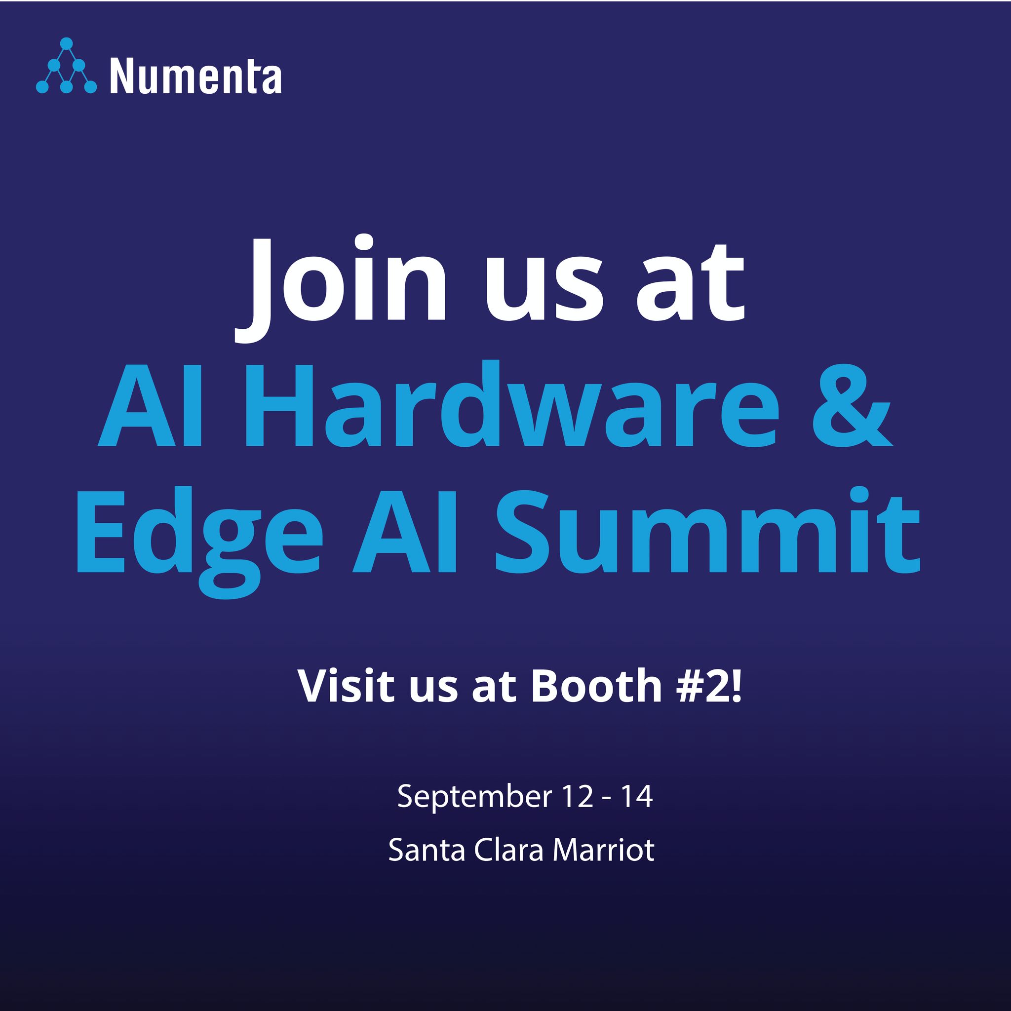 Numenta - 🔴 LIVE: We’re on the ground at the AI Hardware &... | Facebook