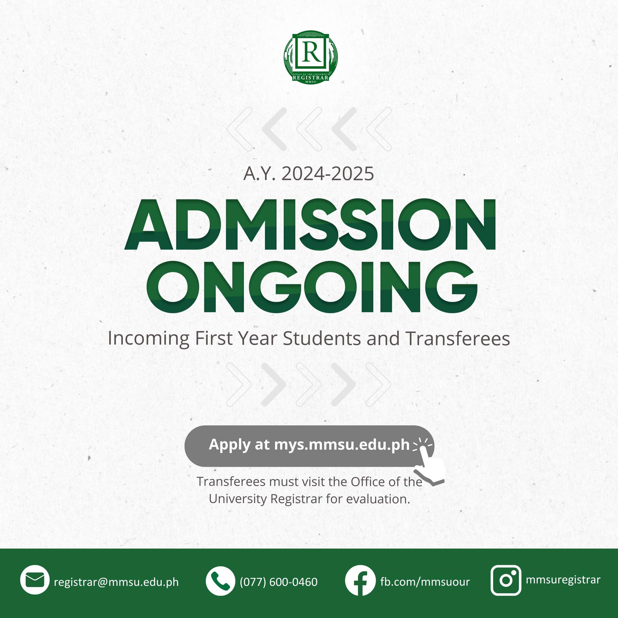 MMSU - 𝗠𝗠𝗦𝗨 𝗔𝗱𝗺𝗶𝘀𝘀𝗶𝗼𝗻 𝗳𝗼𝗿 𝗔𝗬 𝟮𝟬𝟮𝟰-𝟮𝟬𝟮𝟱 𝗶𝘀 𝗻𝗼𝘄 𝗼𝗽𝗲𝗻! CAFSD, CHS, & CBEA ...