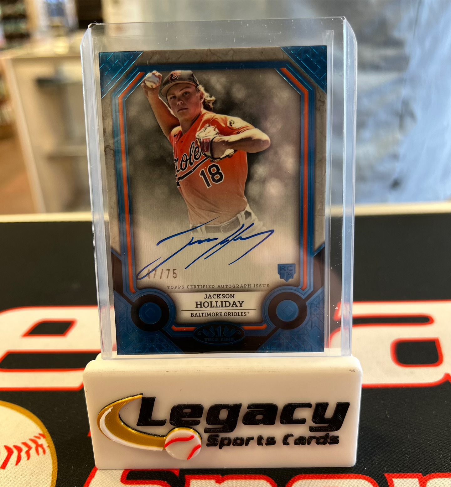 JUST PULLED: Jackson Holliday 1/1 Logoman rookie card