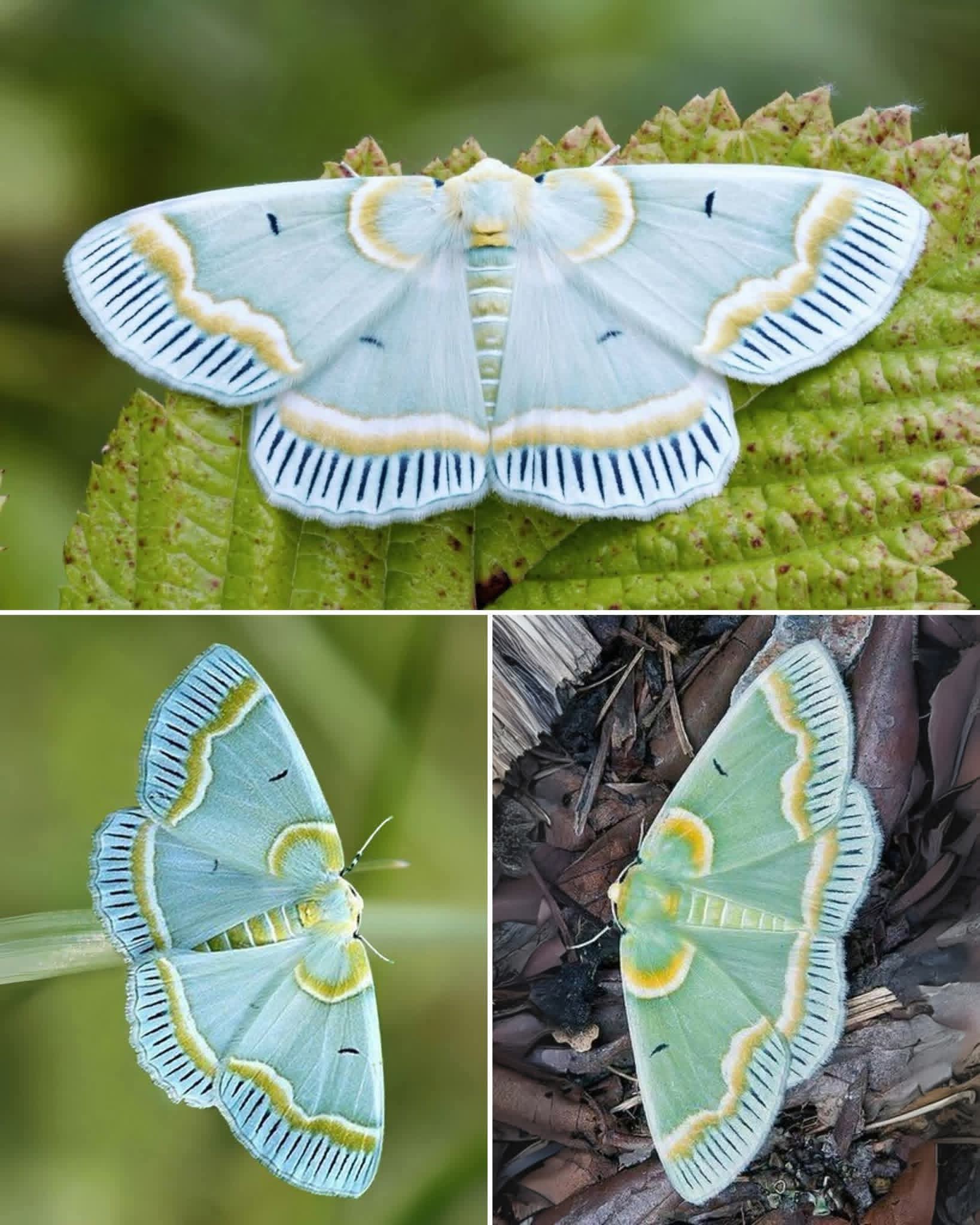 What is this green moth species?