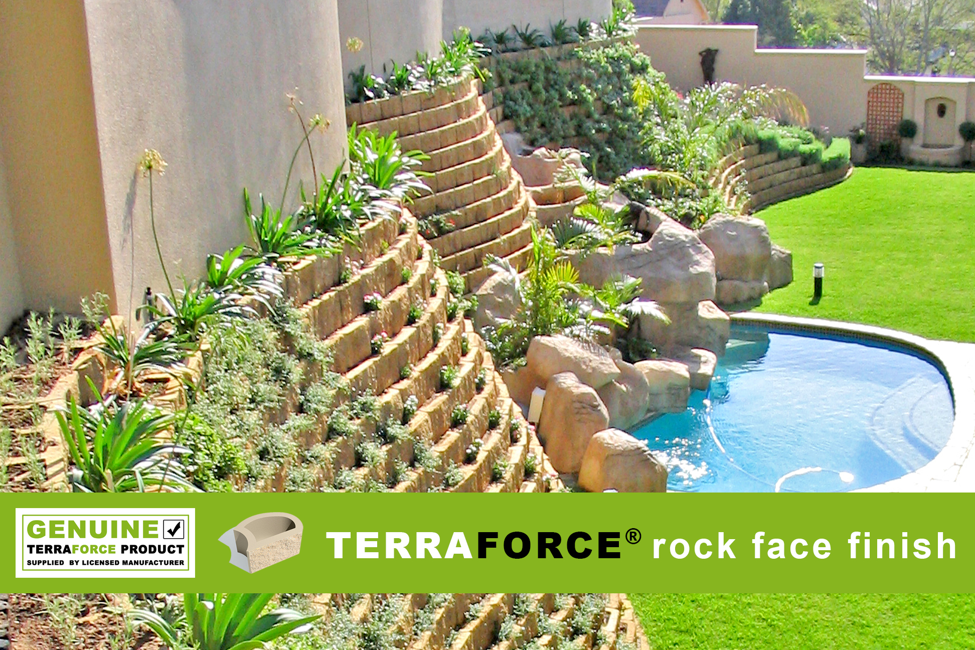 Deranco Blocks - Create a wall of flowers with Terraforce!...