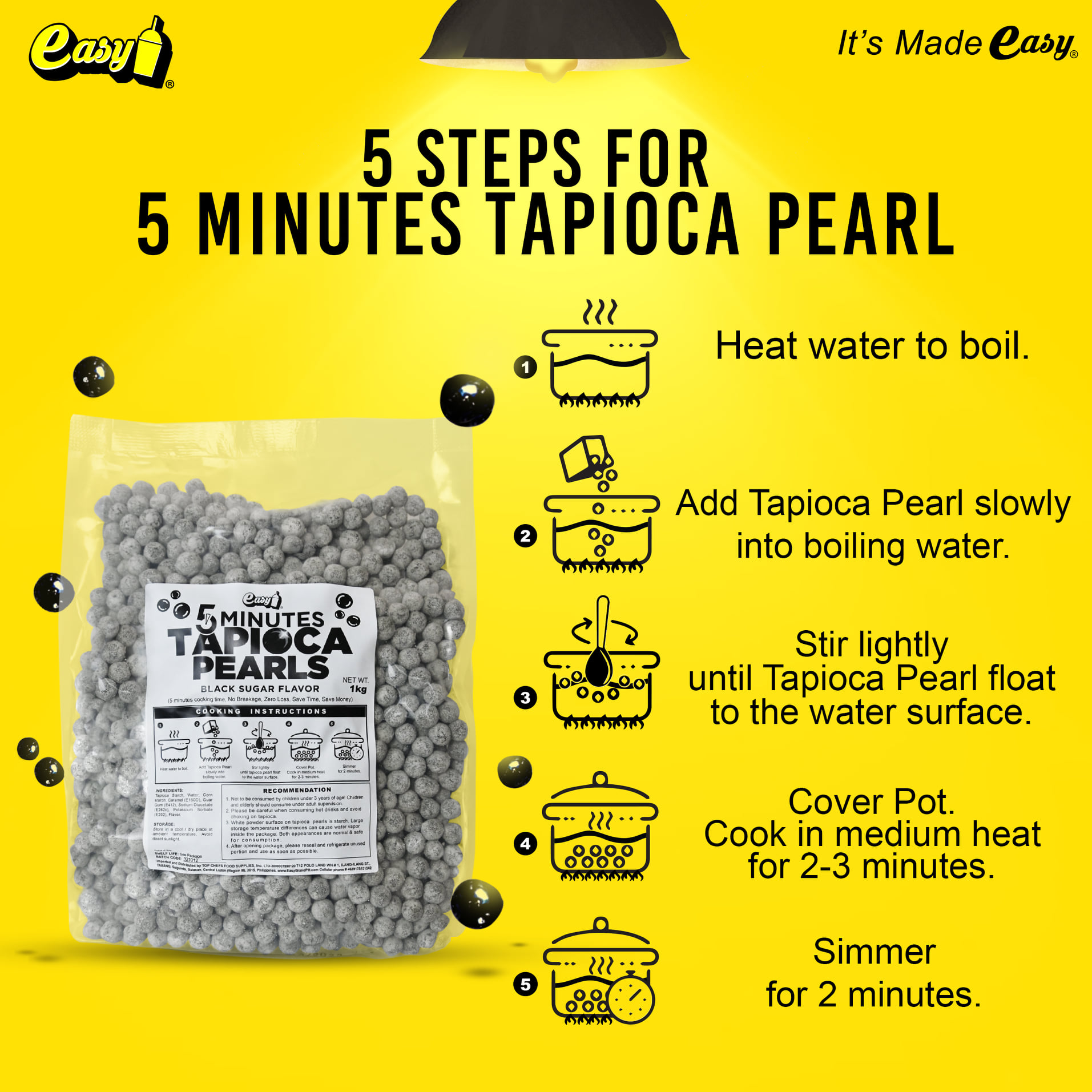 EASY BRAND - Easy® Tapioca Pearls - PROs and CONs PROS:... | Facebook