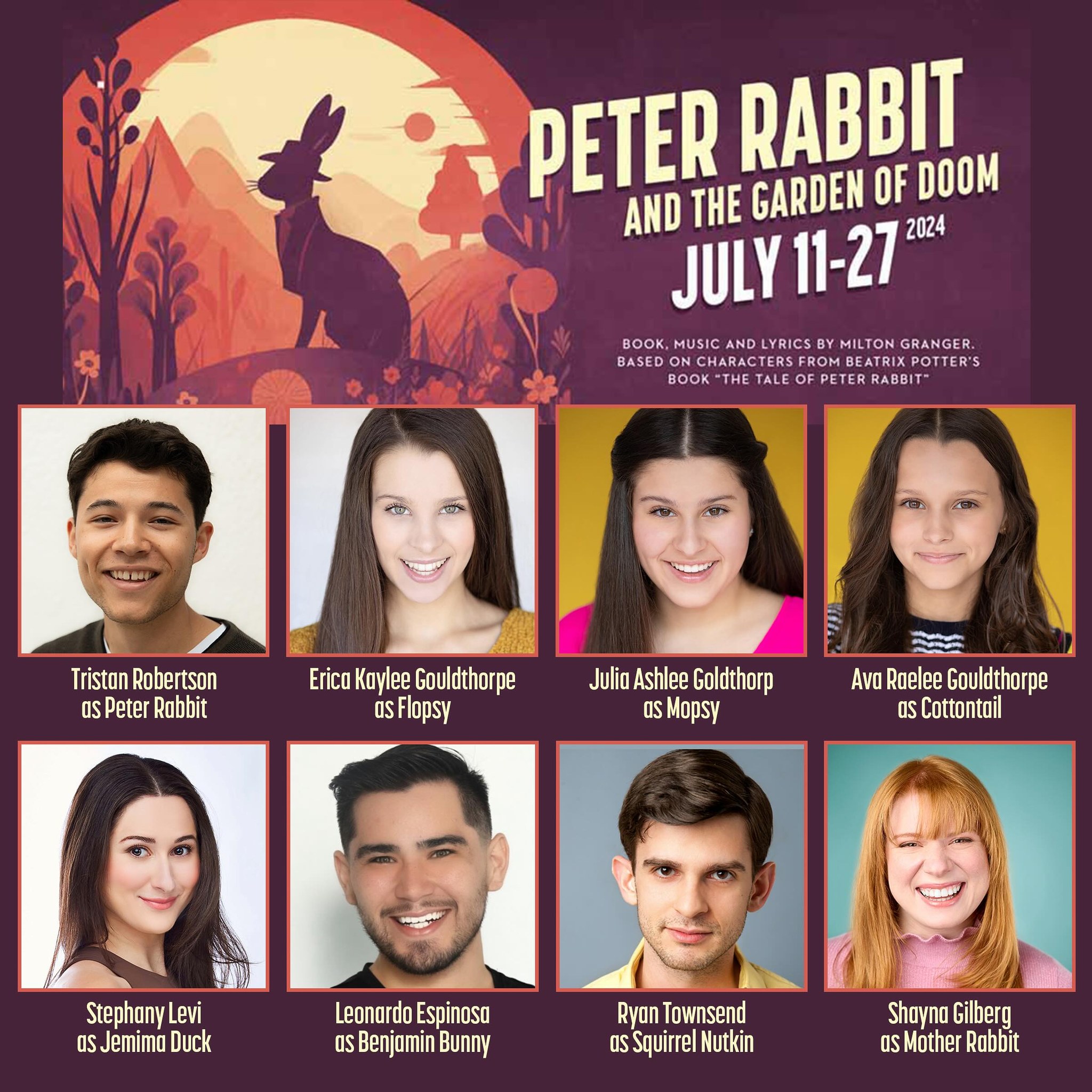 Meet the incredible cast of Peter... - Actors' Playhouse