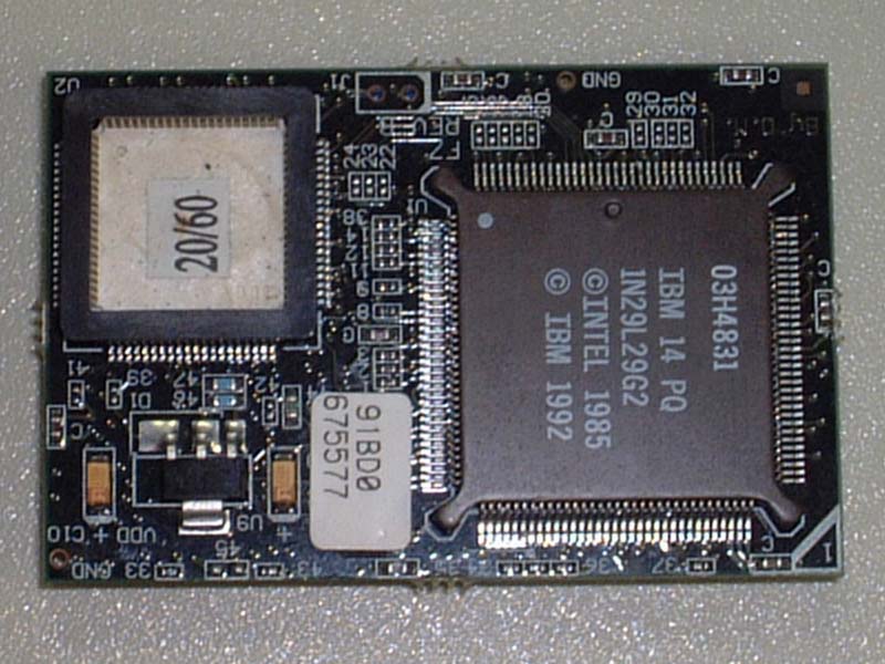 Upgrading 386 motherboards with Evergreen adapters