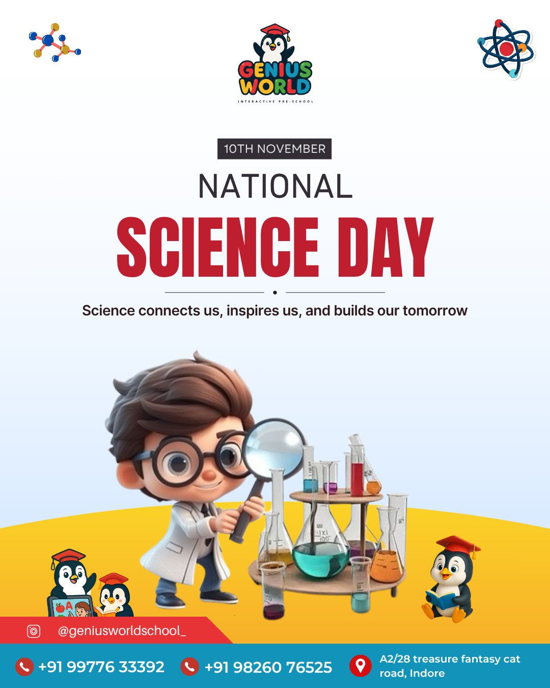 Genius World Interactive Pre School | Indore