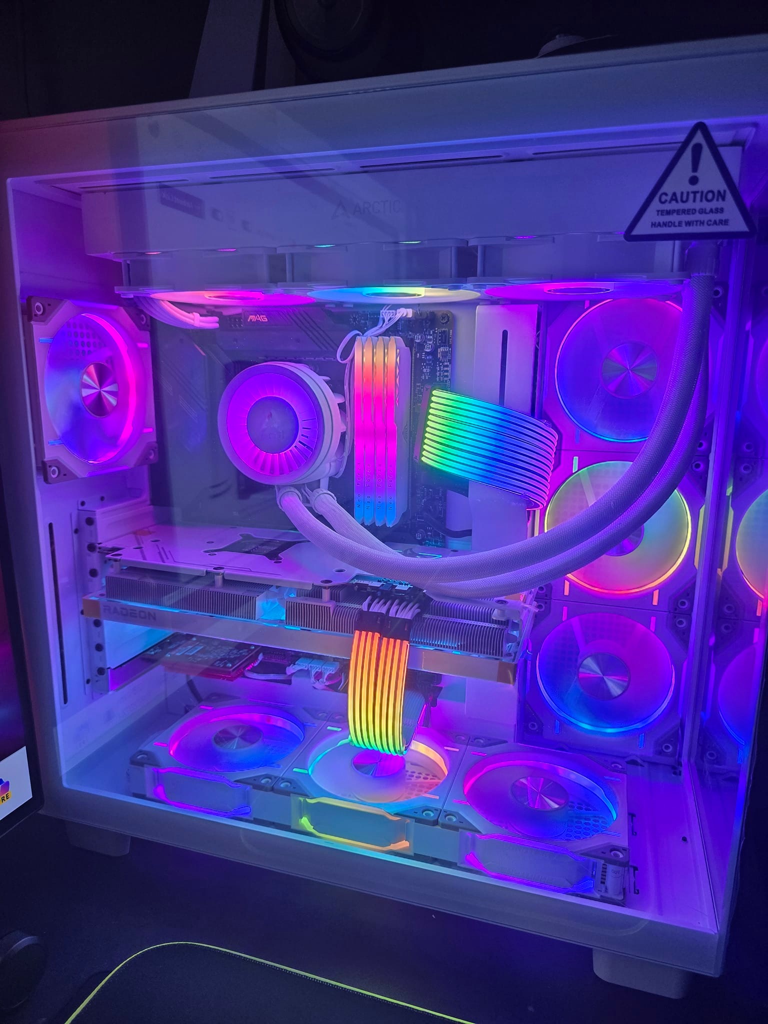 【動作品】MSI MAG X670E + NZXT H9 Flow 等パーツ一式 Building a PC with NZXT H9 Flow case and MSI X870E Tomahawk