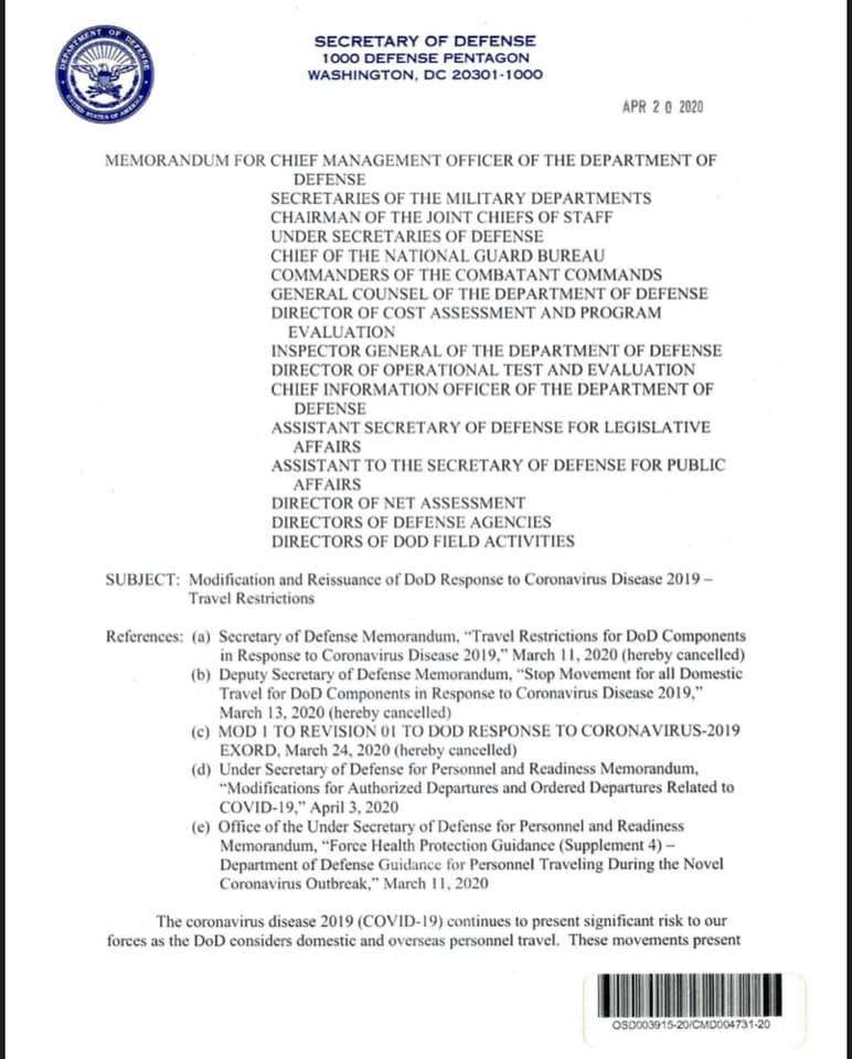 Stop movement order... - U.S. Army Student Detachment