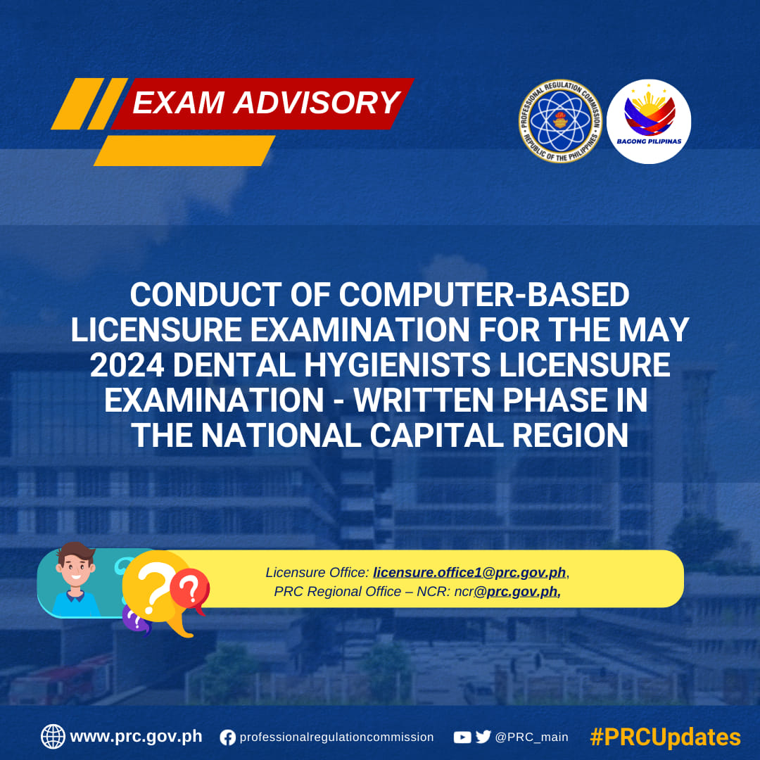 Conduct of... - Professional Regulation Commission | Facebook