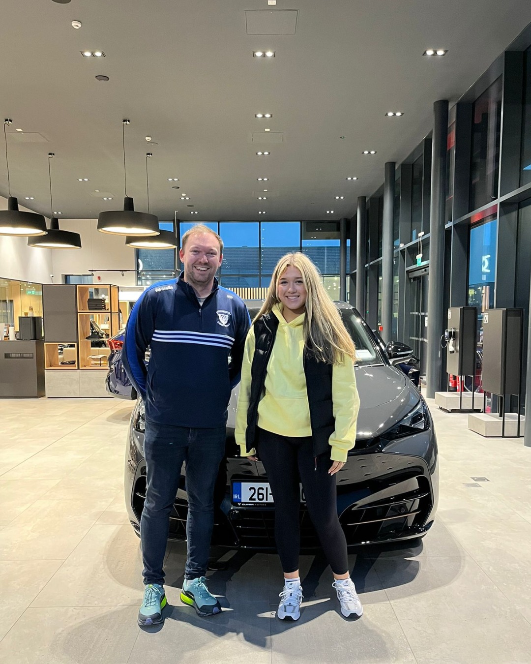CUPRA - A big thank you to Myles and Carly Roche who collected their ...